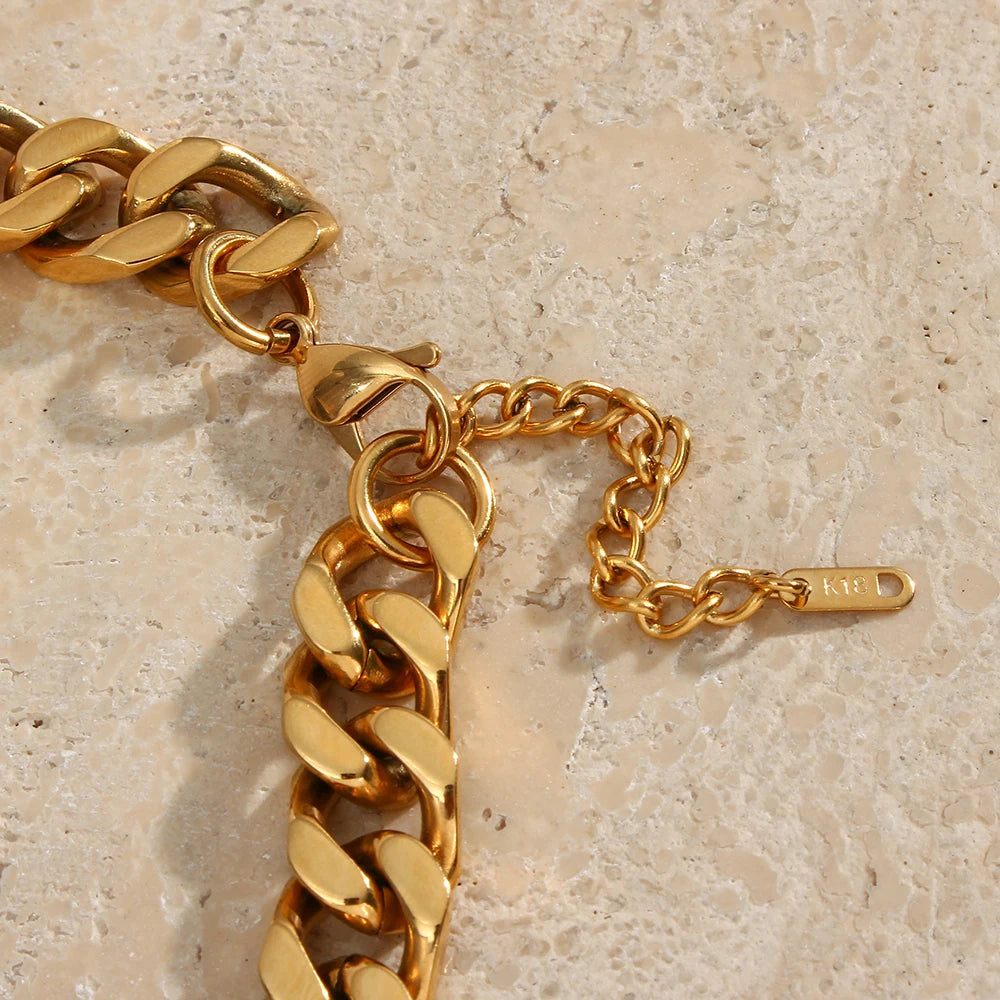 Chunky Gold Plated Chain