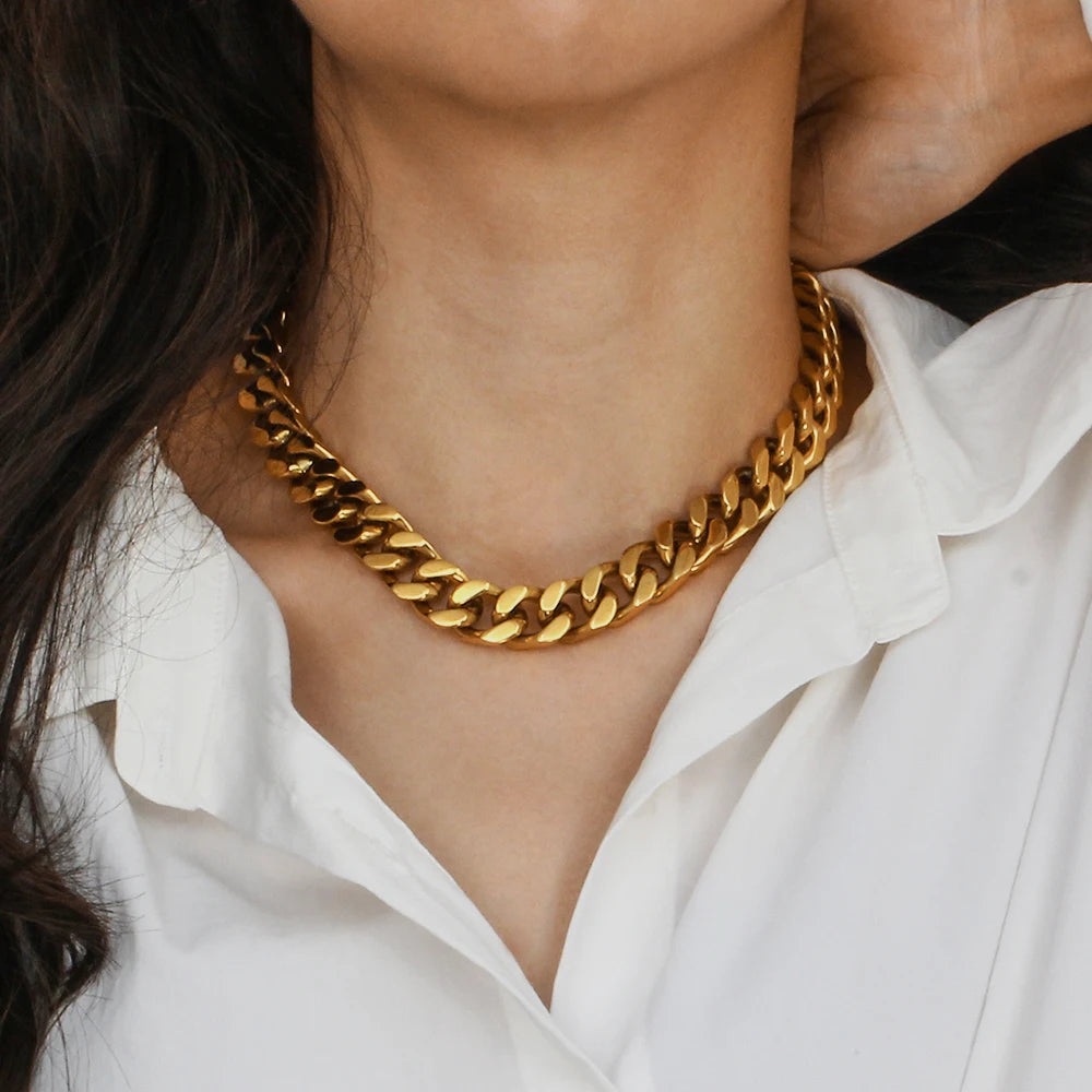 Chunky Gold Plated Chain