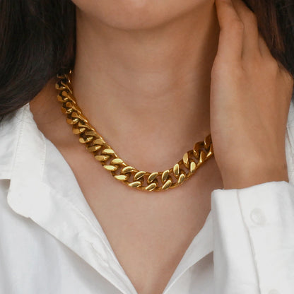 Chunky Gold Plated Chain - RusHush