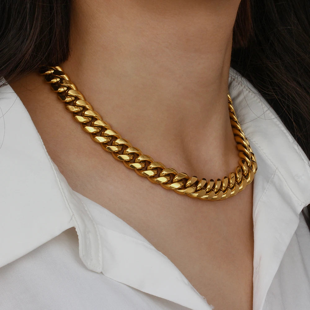 Chunky Gold Plated Chain