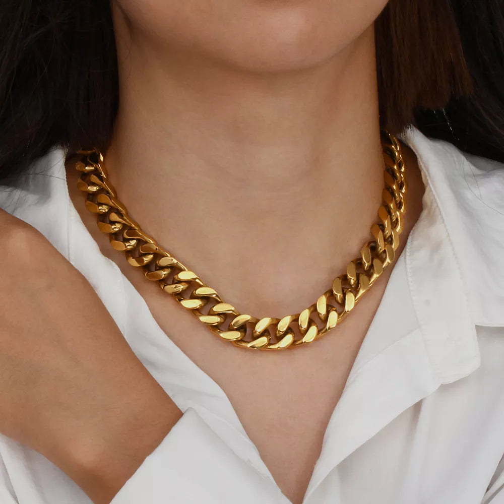 Chunky Gold Plated Chain - RusHush