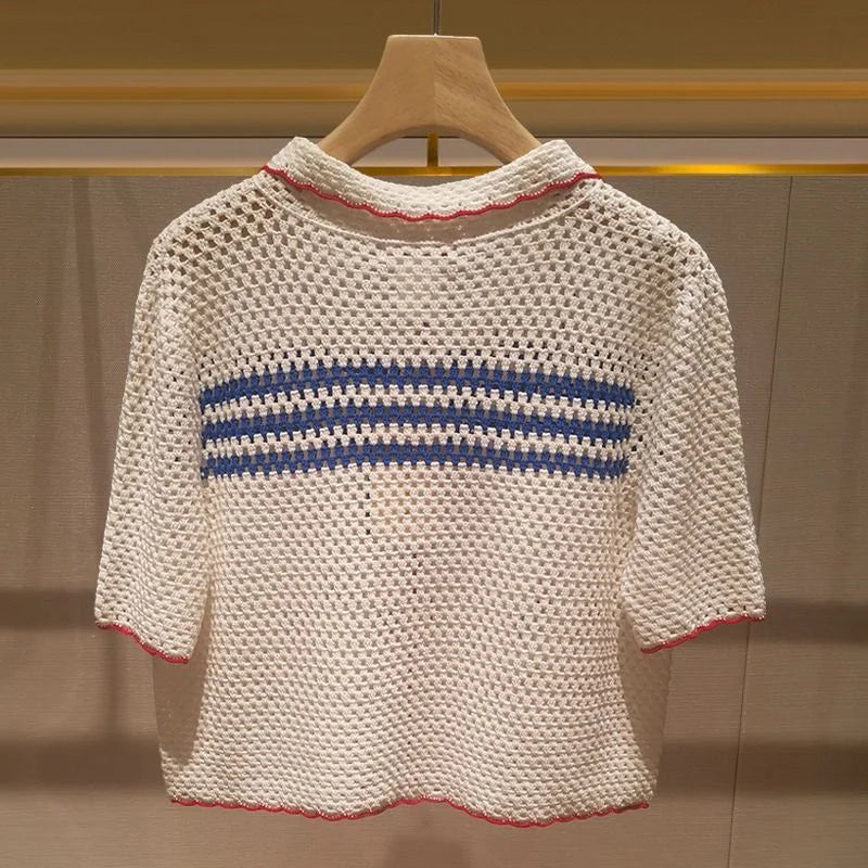 Knitted Ribbed Shirt - RusHush