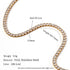 Stone Studded Chain Necklace - RusHush