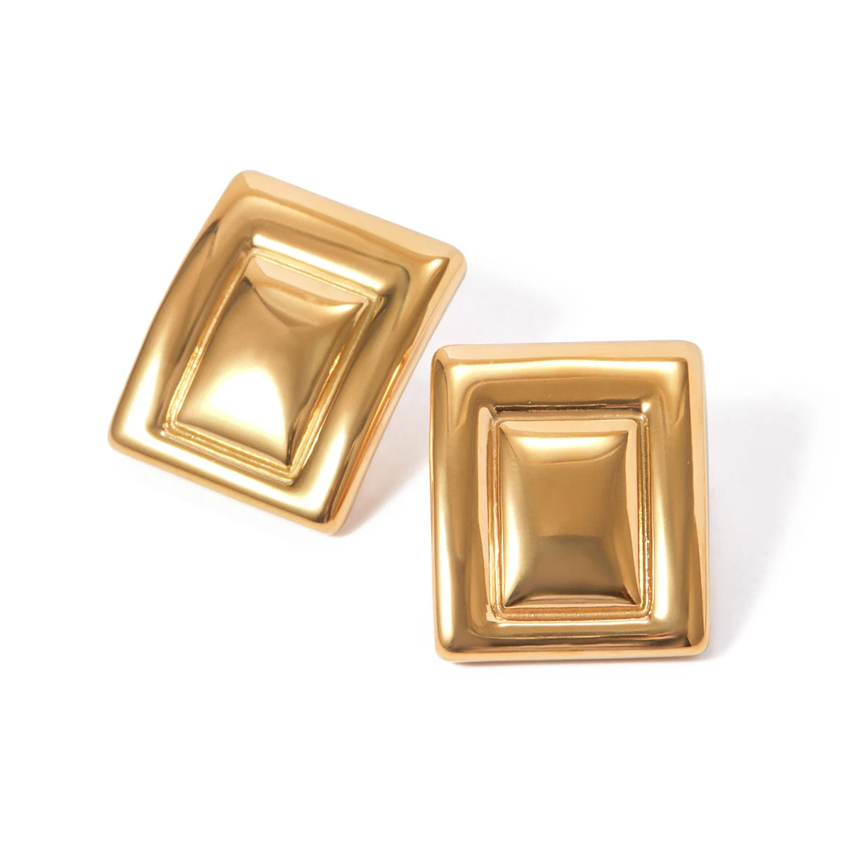 Sleek Gold Asymmetric Ring for Women - Elevate Your Western Look