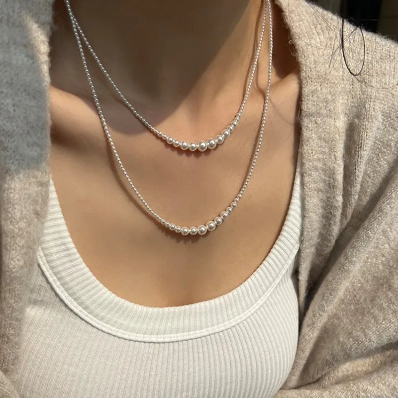 Exquisite Pearl Versatile Necklace - RusHush