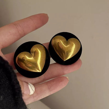 Heart Clip-On Earrings For Women Online - RusHush