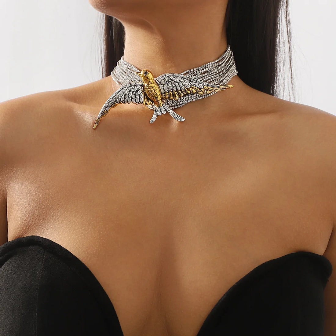 Luxury Full Crystal Chokers Necklace