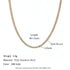 Stone Studded Chain Necklace - RusHush