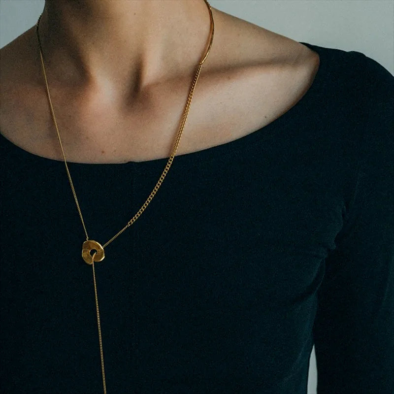 Two Layer Pendant Necklace